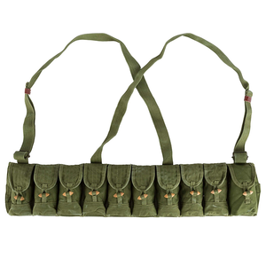 MILITARY SURPLUS North Vietnamese 10 Pocket Bandolier