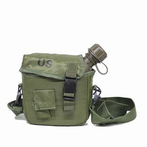 COMMANDO 2Qrt Olive Square Canteen With Cover