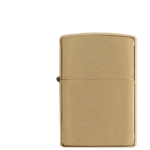 Brushed Finish Brass by ZIPPO