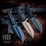 LBK-01 Large Bush Knife - Kydex Sheath and Flint Rod by HALFBREED BLADES