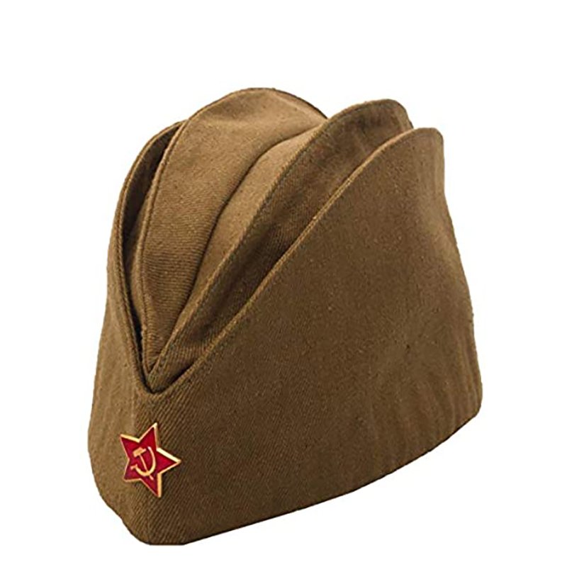 MILITARY SURPLUS Soviet Side Cap Pilotka - Comfortable and