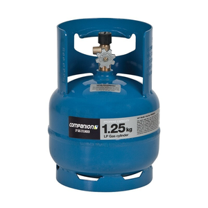 COMPANION Gas Cylinder 3/8"Lh 1.25Kg