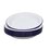 OUTBOUND 24cm Enamel Pie Dish White x12