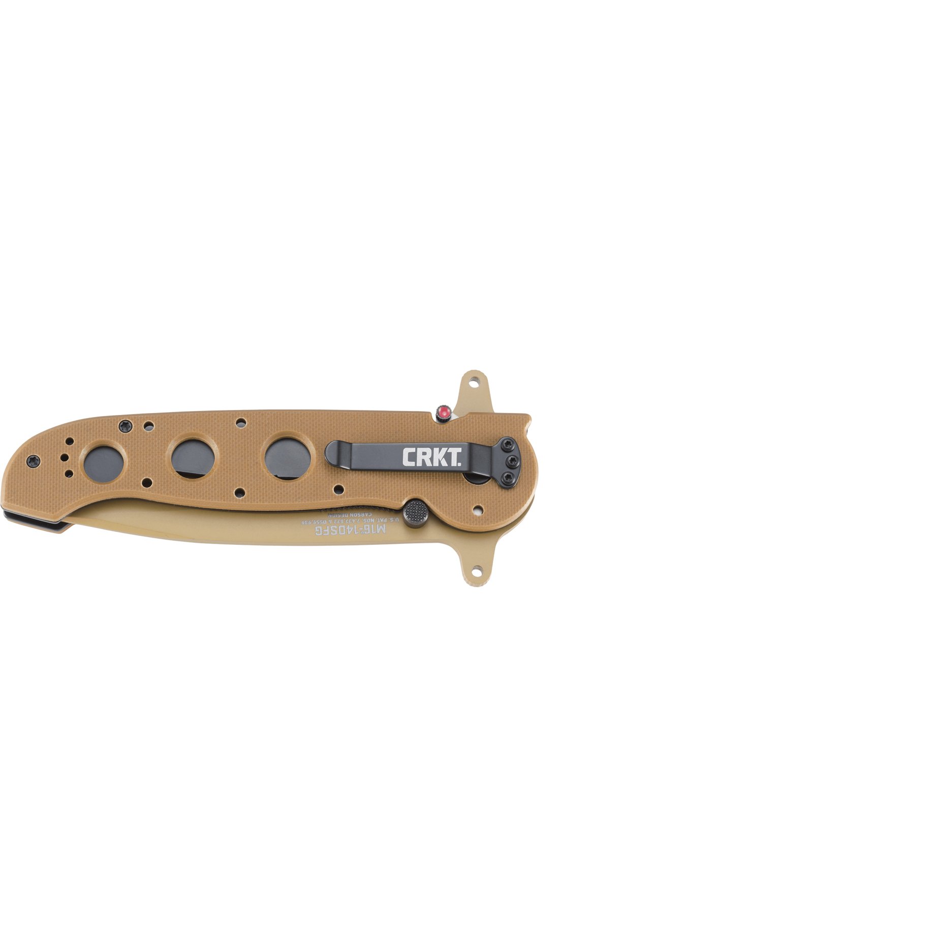 M16-14DSFG Special Forces Desert Tanto Large Serrated by C.R.K.T.