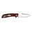 TASSIE TIGER KNIVES Folding Pocket Knife with Red & Black G10 Handle 89mm D2 Blade