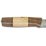 HELLE Brakar Triple Laminated Stainless Steel, Curly Birch/Leather/Walnut Handle