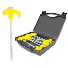 OZTRAIL 16 Piece Screw In Tent Peg Set-tent-parts-and-accessories-Mitchells Adventure