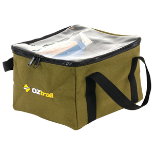 OZTRAIL Clear Top Canvas Bag Medium