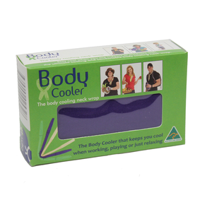 BODY COOLER Neck Wrap Purple