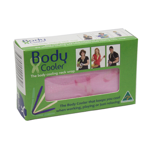 BODY COOLER Neck Wrap Pink Ribbon