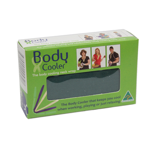 BODY COOLER Neck Wrap Plain Green