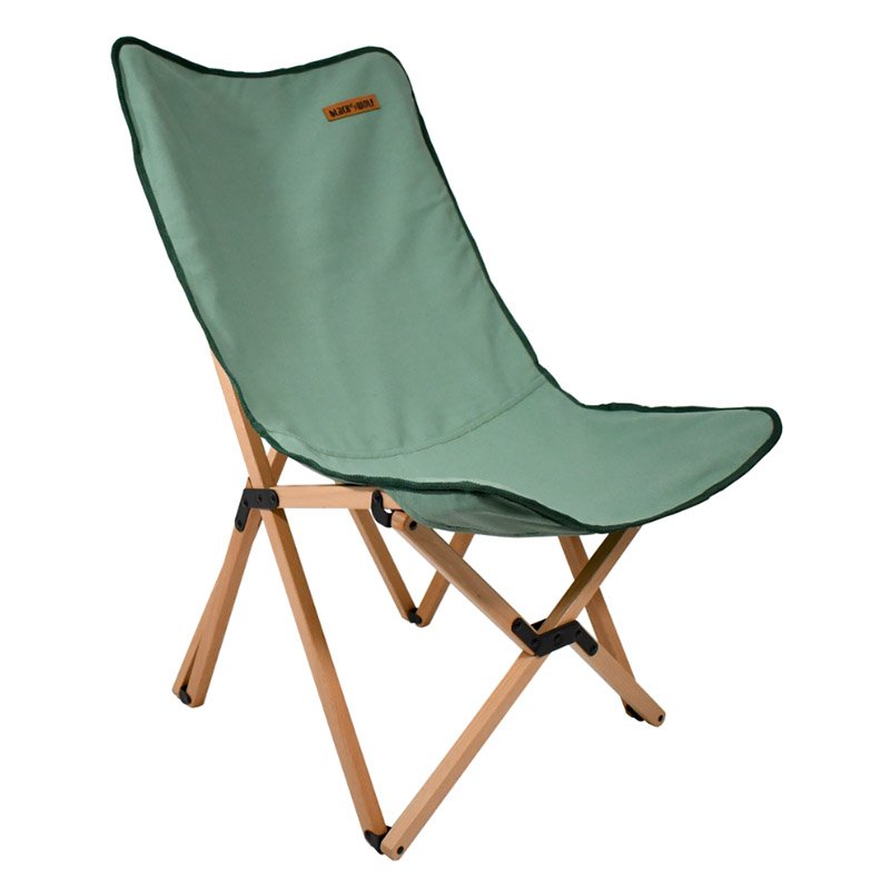 BLACKWOLF Beech Canvas Folding Chair Sit Back and Enjoy the