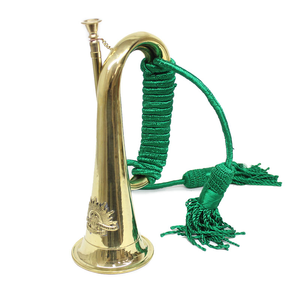 COMMANDO Australian Army Bugle with Green Rope