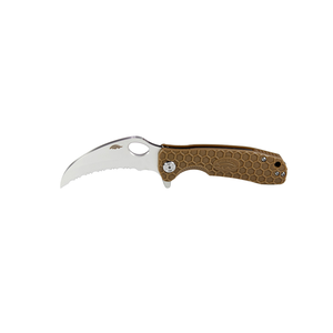 HONEY BADGER Claw Small - Tan Serrated
