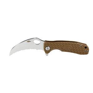 HONEY BADGER Claw Large - Tan Serrated