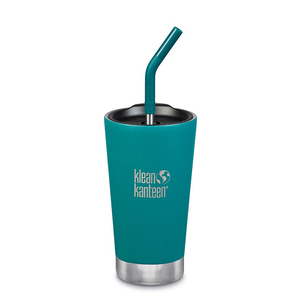 KLEAN KANTEEN 16oz Insulated Tumbler (with Straw Lid) Emerald Bay