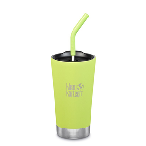 KLEAN KANTEEN 16oz Insulated Tumbler (with Straw Lid) Juicy Pear