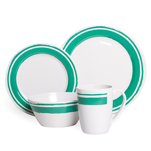 CAMPFIRE Melamine Set 16 Pc Ocean Spray