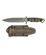 HALFBREED BLADES MIK-01P Medium Infantry Knife Plain Blade