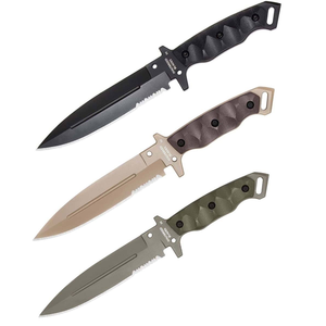 HALFBREED BLADES MIK-01PS Medium Infantry Knife Part Serrated Blade