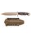 HALFBREED BLADES MIK-01PS Medium Infantry Knife Part Serrated Blade