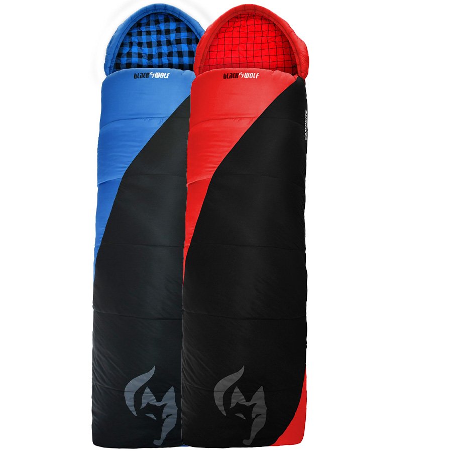 Black wolf sleeping best sale bag