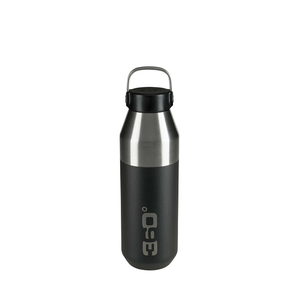 Vacuum Insulated Stainless Steel Narrow Mouth 750ml Black by 360 DEGREES