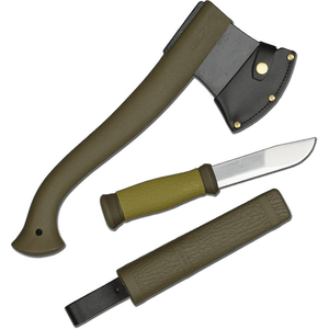Outdoor Kit MG - Lightweight Axe & MORA 2000 - 5 Set by MORAKNIV