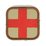 Square Medical Cross Patch