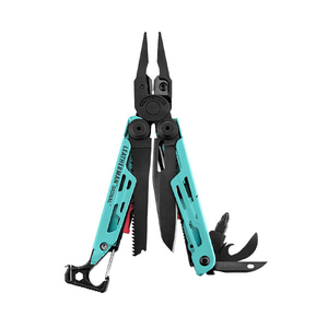 LEATHERMAN Signal Aqua with Button Sheath