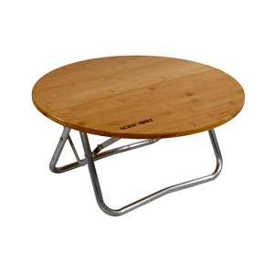 BLACKWOLF Round Folding Picnic Table