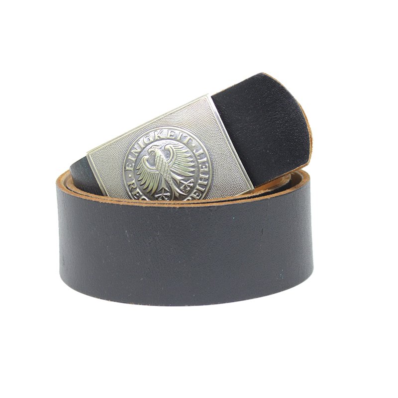 MILITARY SURPLUS Bundeswehr Leather Belt Original Tough and
