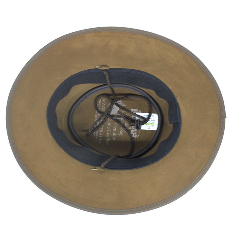 1063 Squashy T2 Saddler Hat with Chincord by BARMAH - Keep Safe in
