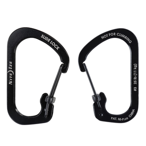 NITE IZE Slidelock Carabiner No3 - Black