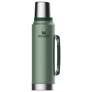 STANLEY 1L Classic Vacuum Flask - Hammertone Green