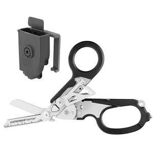 LEATHERMAN Raptor Rescue Black Handles with Utility Holster