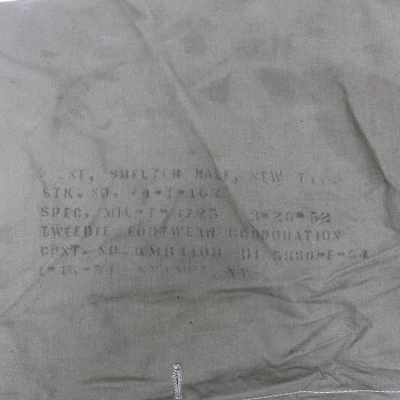 U.S. Army WWII Tent Shelter Half - MILITARY SURPLUS - Huge Range