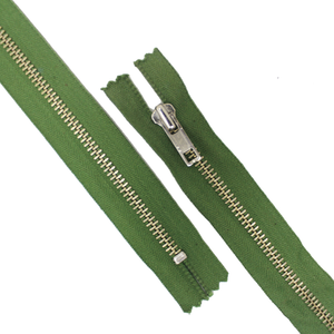 21" YKK Closed End Metal Zip  - MILITARY SURPLUS