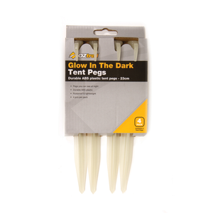 OZTRAIL Glow In Dark Peg 23cm 4 Pack