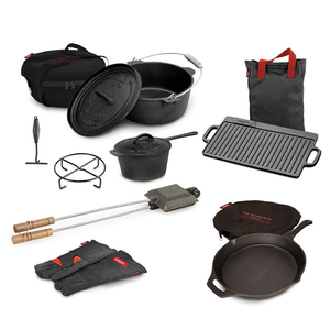 CAMPFIRE Cast Iron Boxed Pack 11 Pieces