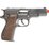 Diecast Colt Government Issue 1911 Grey - Toy Cap Gun by GONHER
