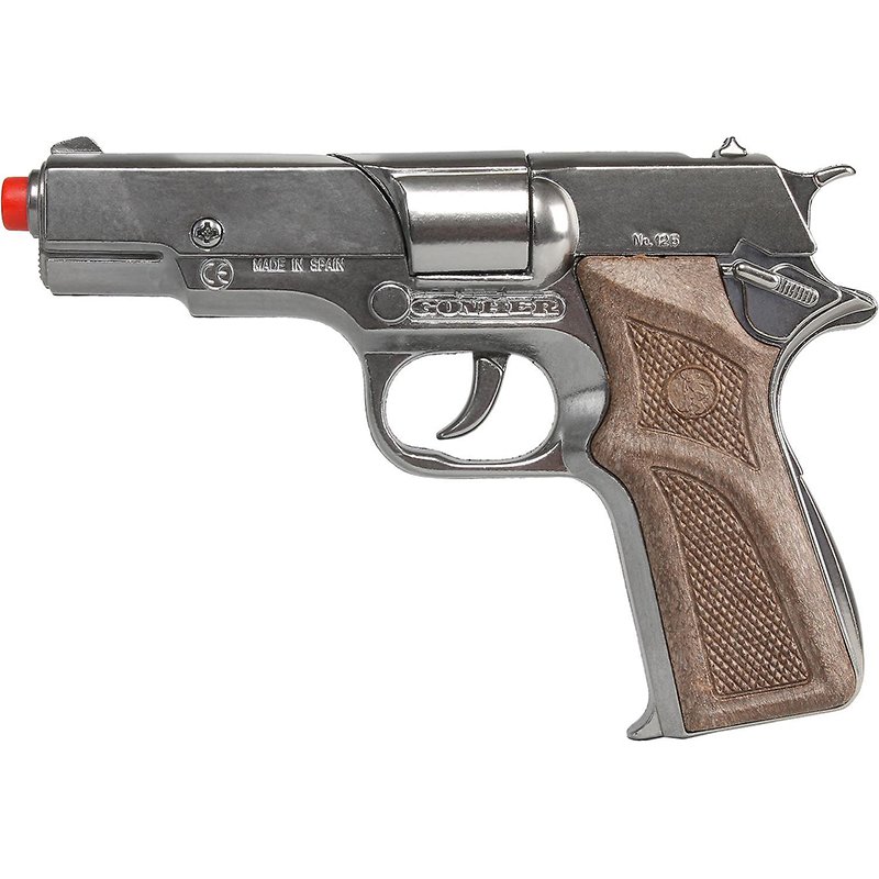 Diecast Colt Government Issue 1911 Grey - Toy Cap Gun by