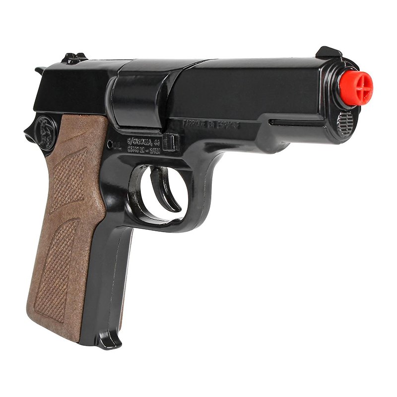 Diecast Colt Government 1911 Black Toy Cap Gun by GONHER - BRANDS
