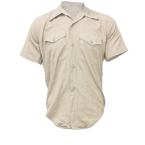 MILITARY SURPLUS USMC Class B Shirt Man's Khaki 2115