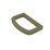 ITW D Ring - 25mm - Khaki by FASTEX