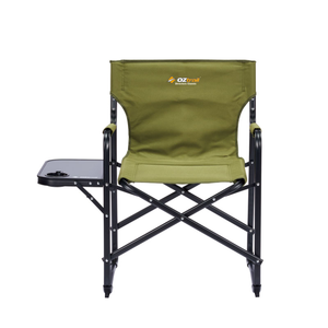 OZTRAIL Directors Classic Arm Chair With Side Table