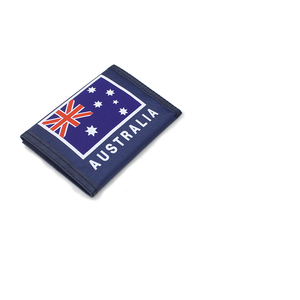 VINTAGE RETRO Nylon Velcro Wallet with the Australian Flag