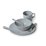 Bamboo 1 Person Dinner Set Grey by CAMPFIRE