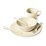 CAMPFIRE Bamboo 1 Person Dinner Set Cream