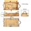 6076-C276 Wooden Ammo Box  - MILITARY SURPLUS